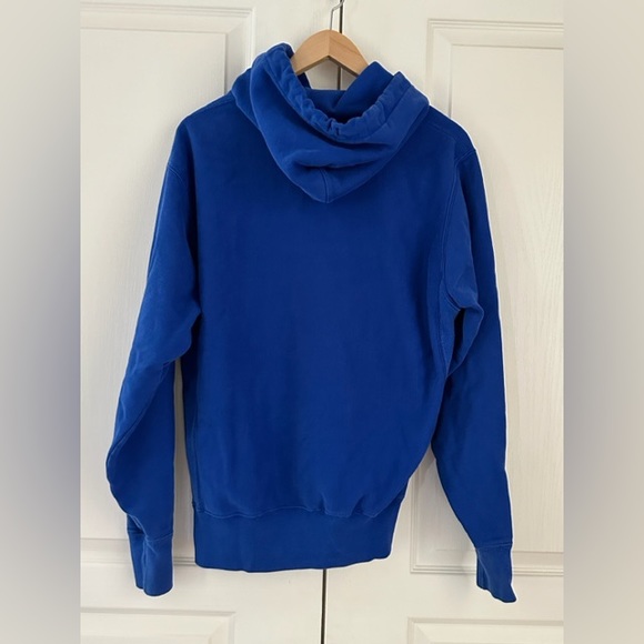 Champion Reverse Weave Blue Hoodie M - Picture 5 of 7